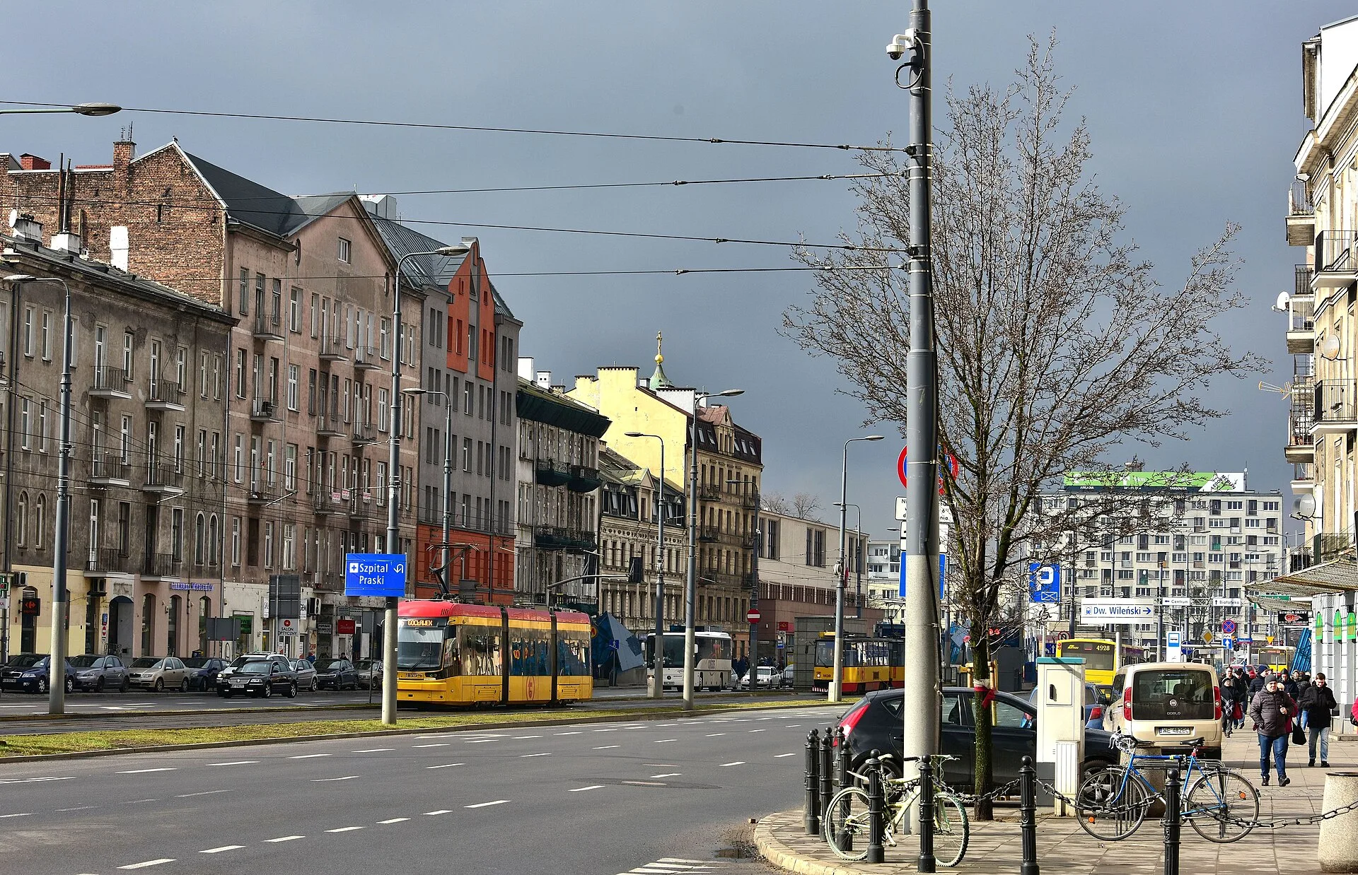 Praga Północ - widok miasta